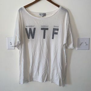 WTF WILDFOX tshirt